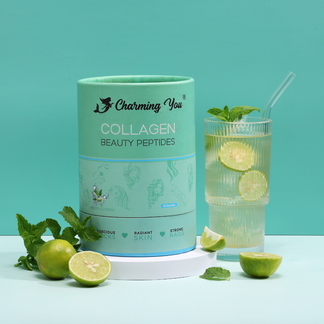 Charming You Collagen Beauty Peptides Mojito Cocktail Flavor