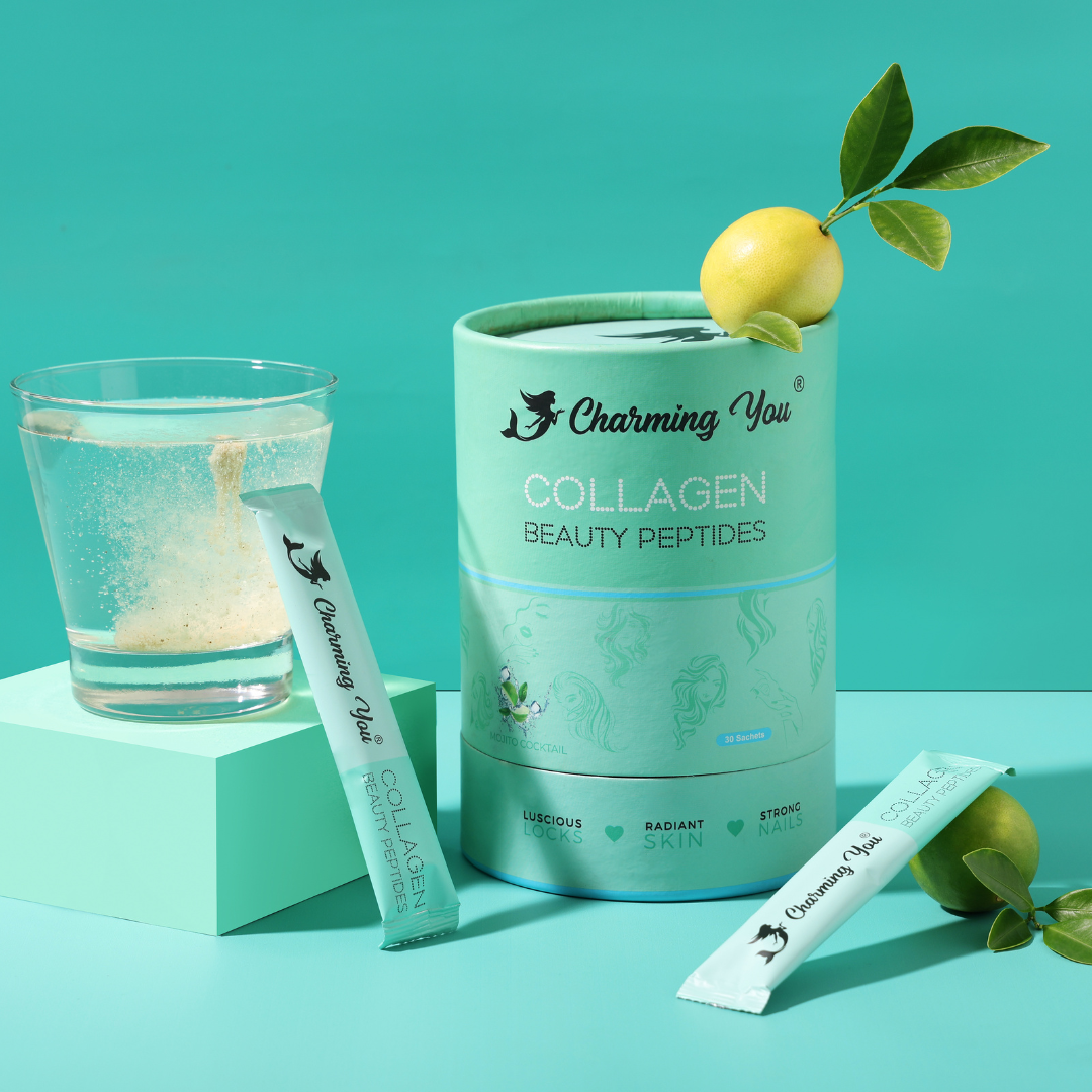 Charming You Collagen Beauty Peptides Mojito Cocktail Flavor