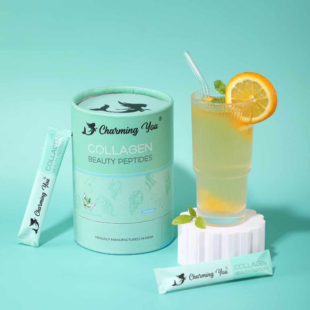 Charming You Collagen Beauty Peptides Mojito Cocktail Flavor