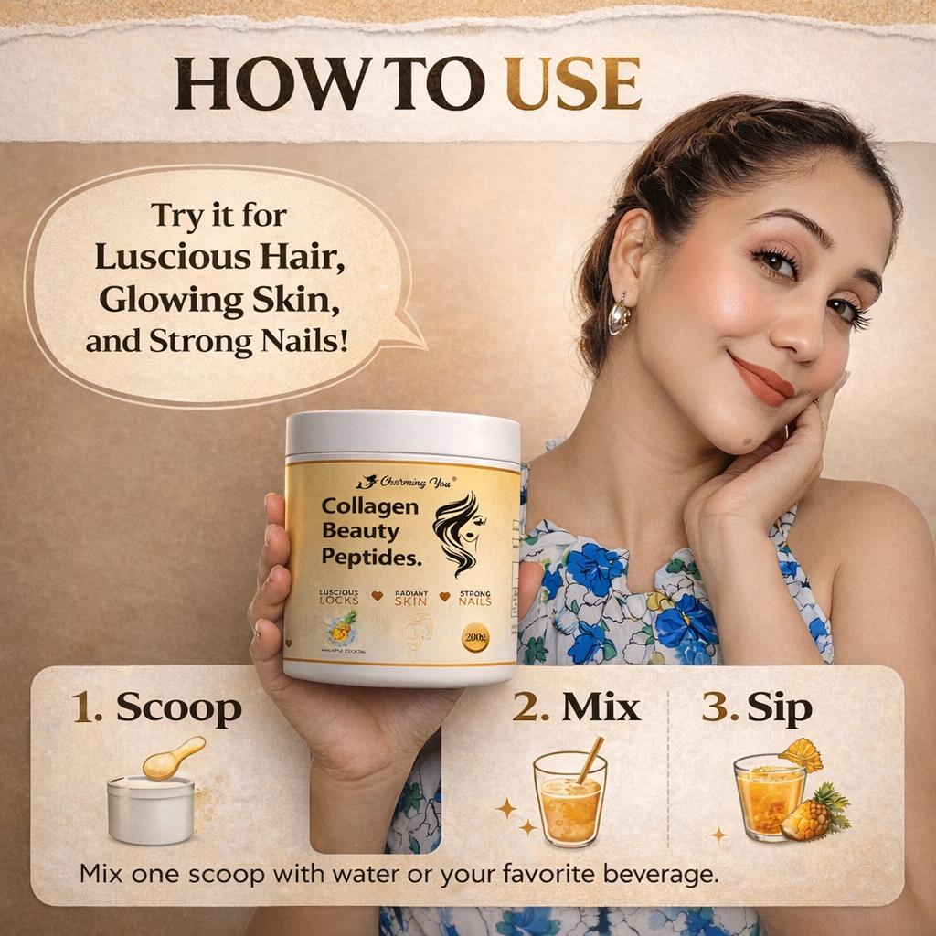 Charming You Collagen Beauty Pineapple Flavor jar