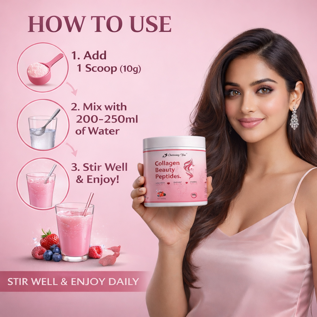 Charming You Collagen Beauty Fruits Flavor jar